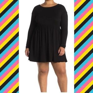 NWT Babydoll Knit Minidress